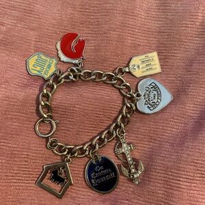 Vintages juicy couture charm bracelet